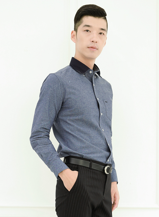 KB10251 Men's Office Shirt As Pic