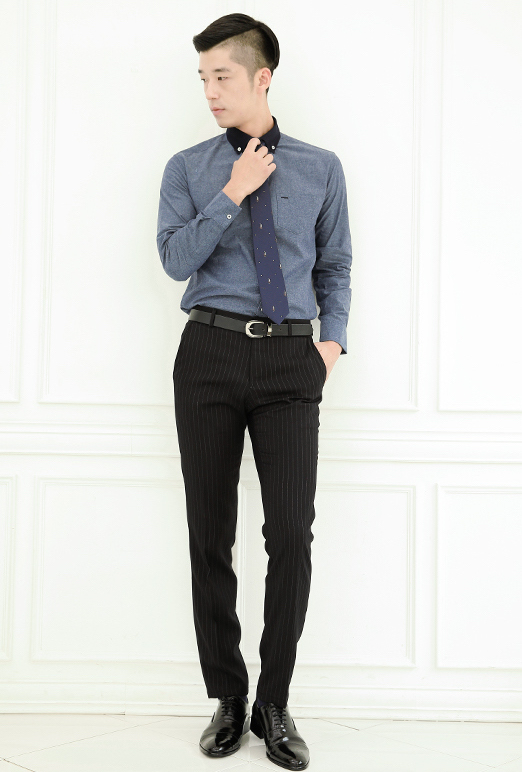 KB10251 Men's Office Shirt As Pic