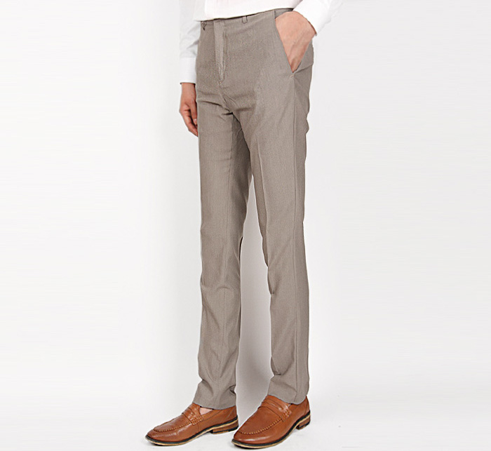 KB10252 Men's Suit Pant Beige