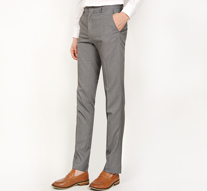 KB10252 Men's Suit Pant Grey