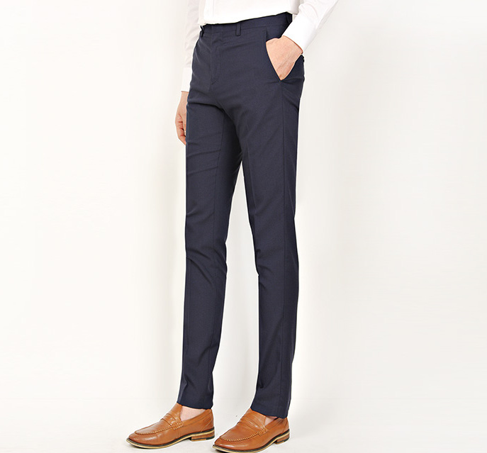 KB10252 Men's Suit Pant Navy