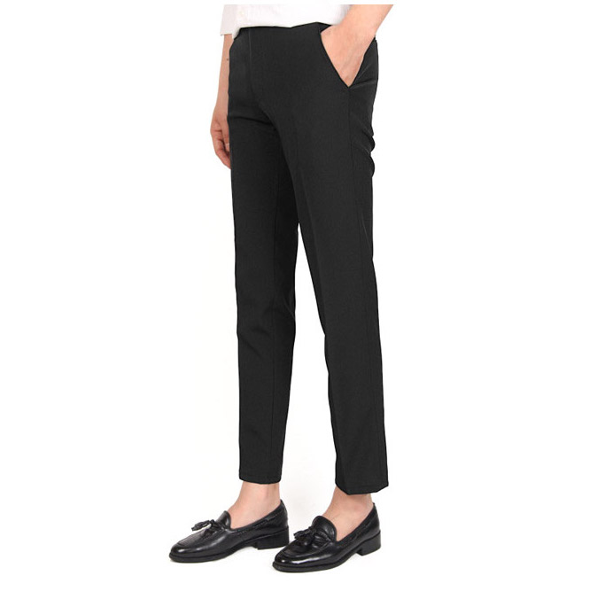 KB10253 Men's Suit Pant Black