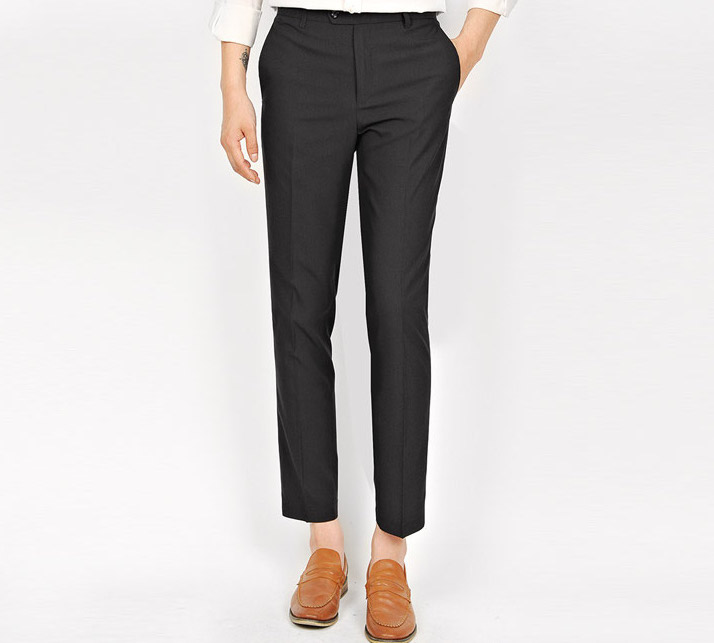 KB10254 Men's Suit Pant Black