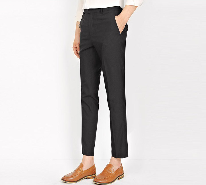 KB10254 Men's Suit Pant Black