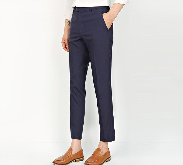 KB10254 Men's Suit Pant Navy