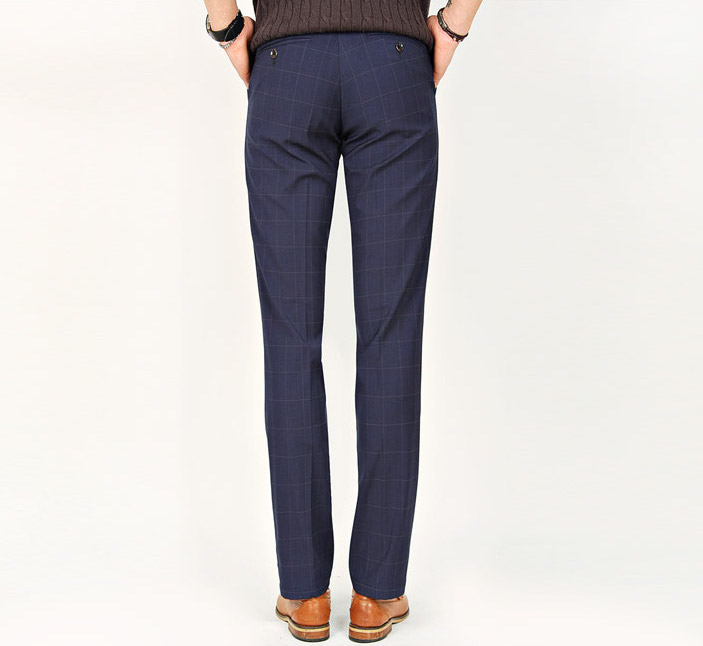KB10255 Men's Suit Pant Navy