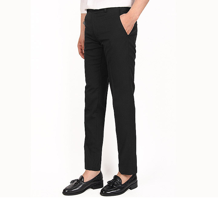 KB10256 Men's Suit Pant Black