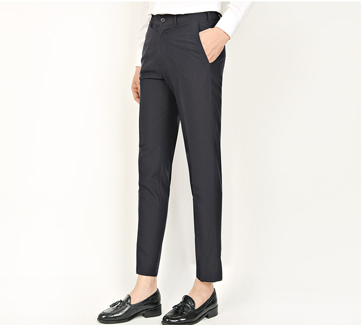 KB10257 Men's Suit Pant Navy