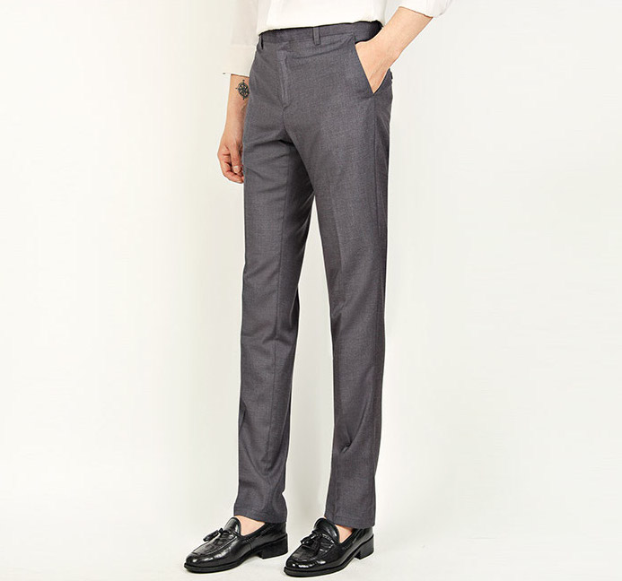 KB10259 Men's Suit Pant Charcoal