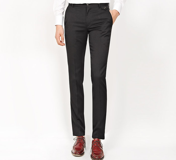 KB10260 Men's Suit Pant Black
