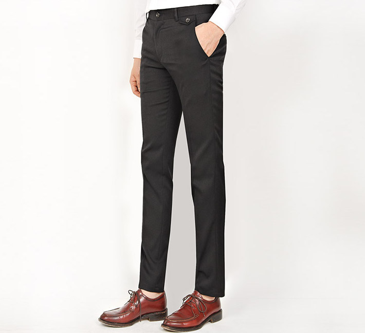 KB10260 Men's Suit Pant Black