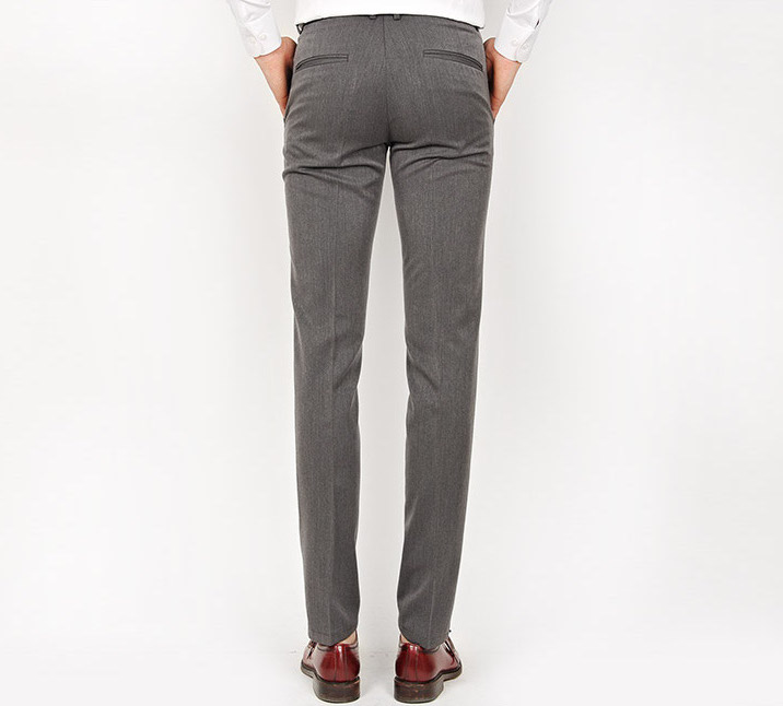 KB10260 Men's Suit Pant Grey