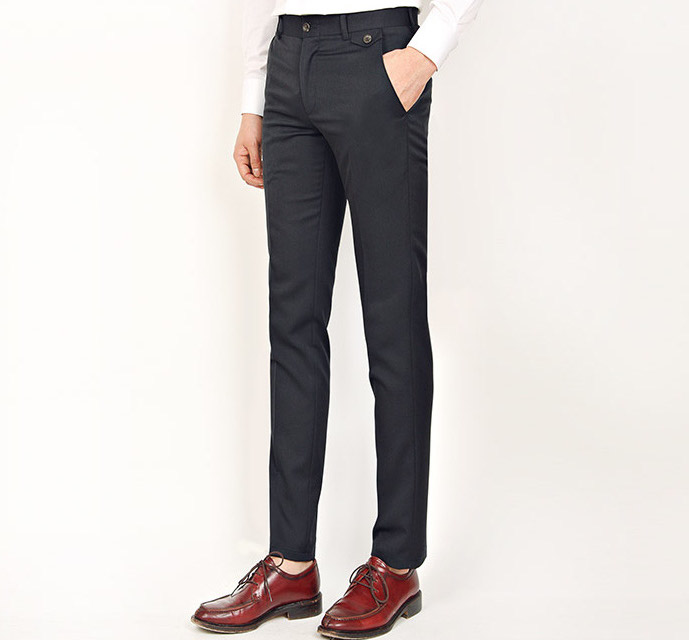 KB10260 Men's Suit Pant Navy