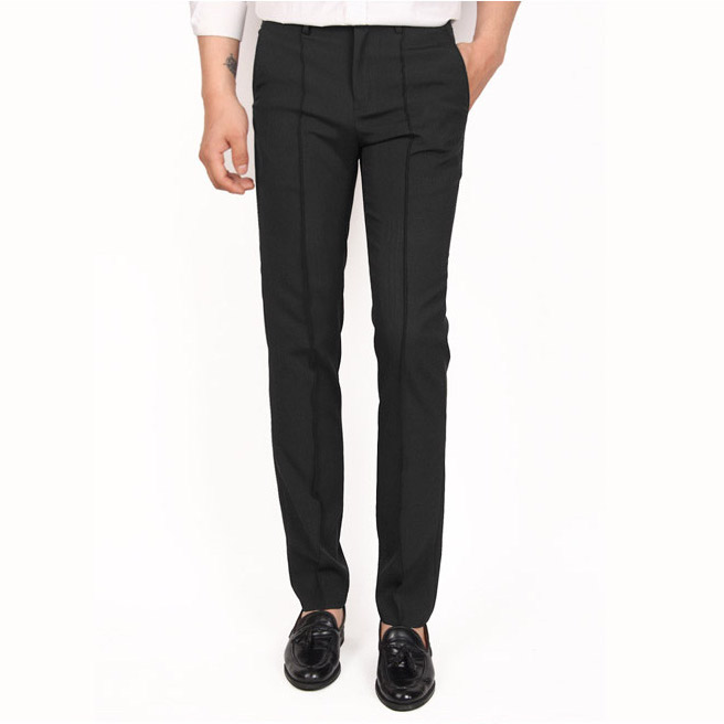 KB10263 Men's Suit Pant Black