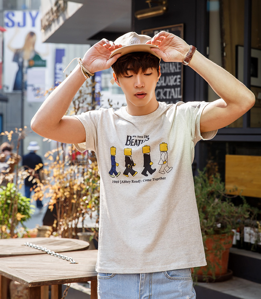 KB10268 Casual Men's Top As Pic