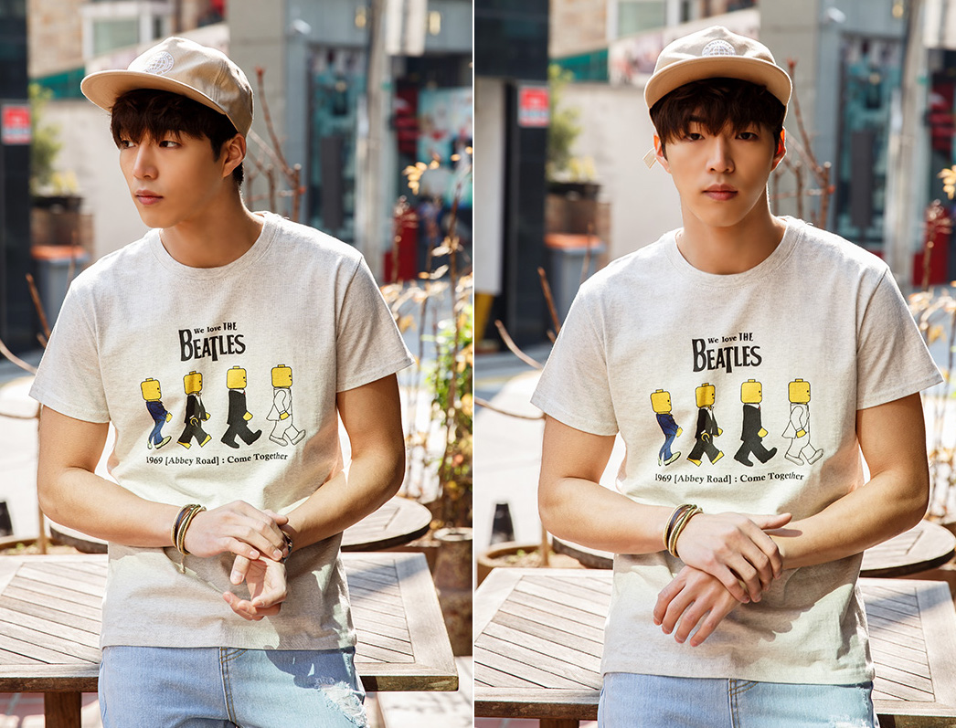 KB10268 Casual Men's Top As Pic