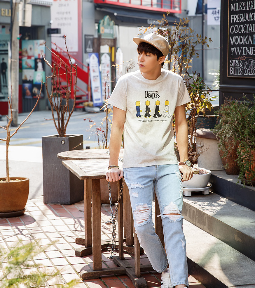 KB10268 Casual Men's Top As Pic