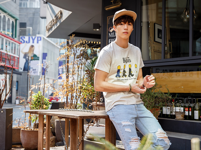 KB10268 Casual Men's Top As Pic