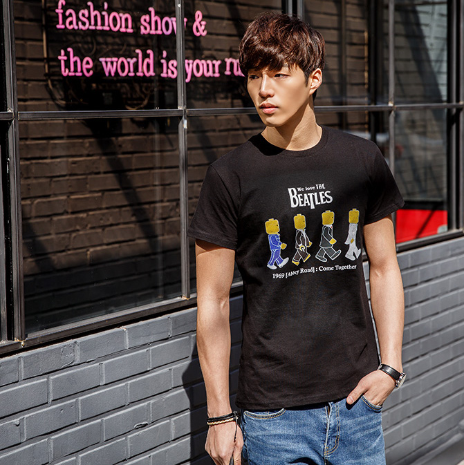 KB10268 Casual Men's Top Black