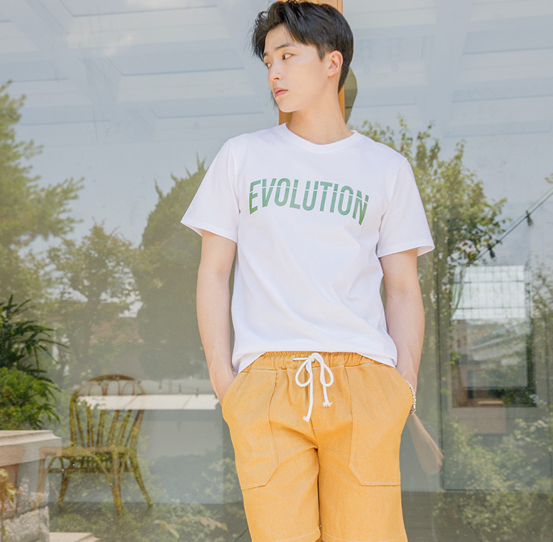 KB10274 Casual Men's Top White