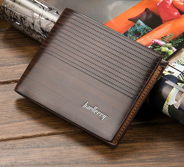 LG1000 Men's Wallet Dark Brown