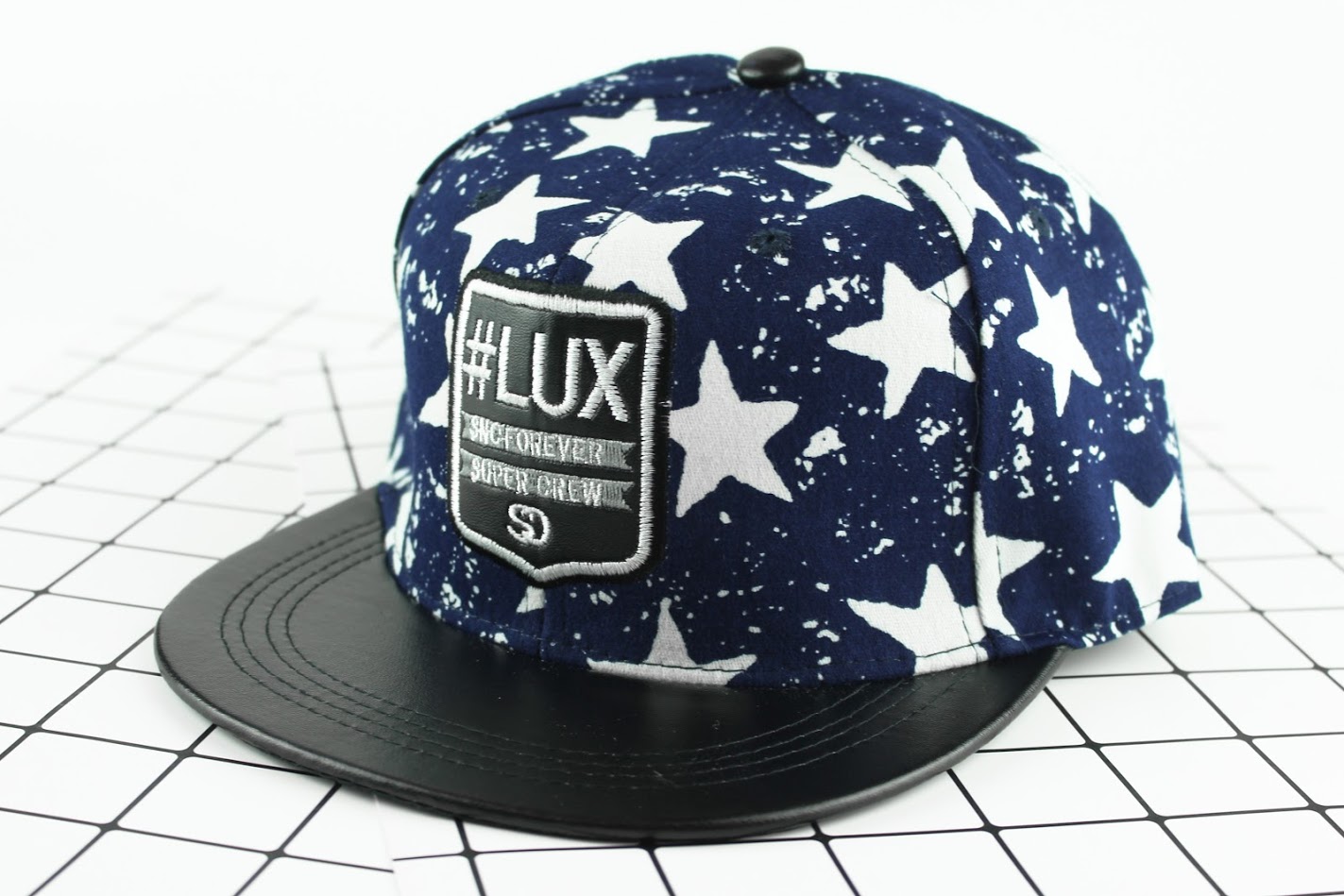 QA-436 Casual Snapback Caps Lux Blue