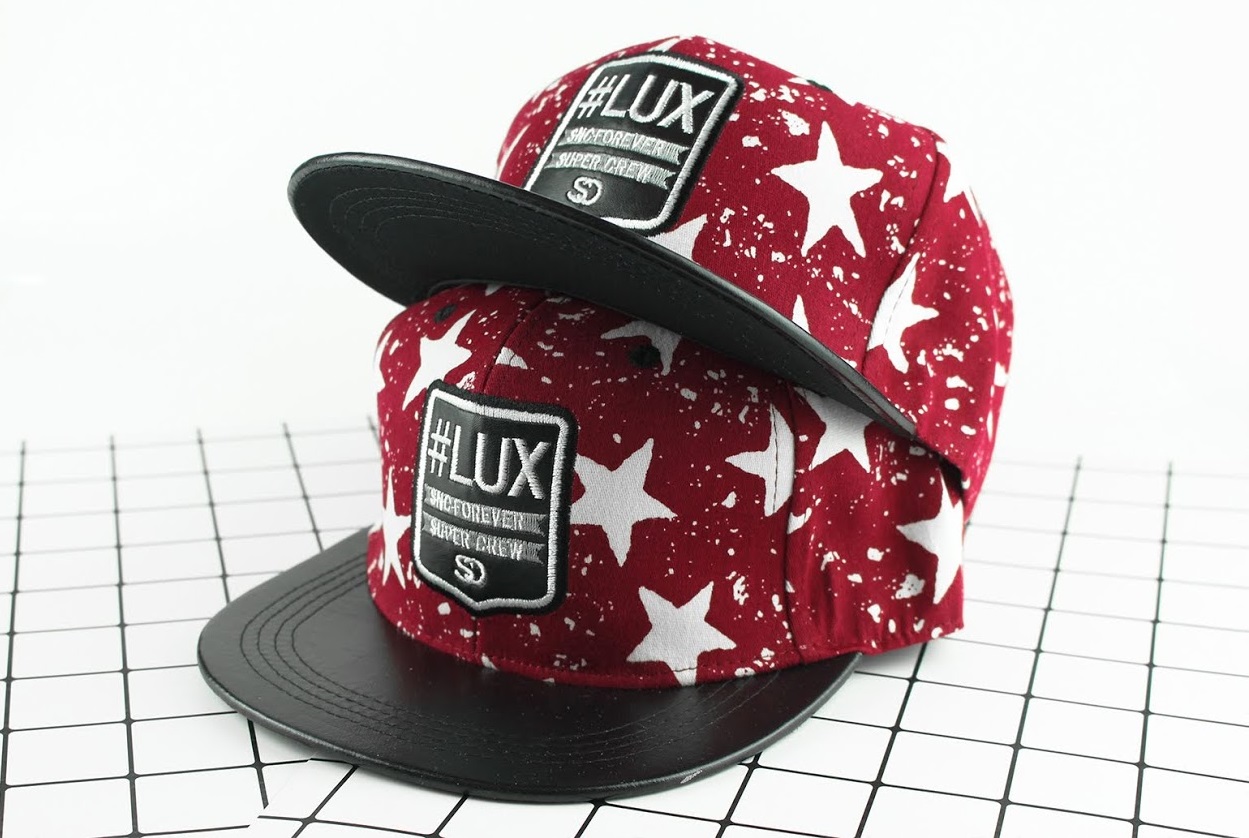 QA-436 Casual Snapback Caps Lux Red