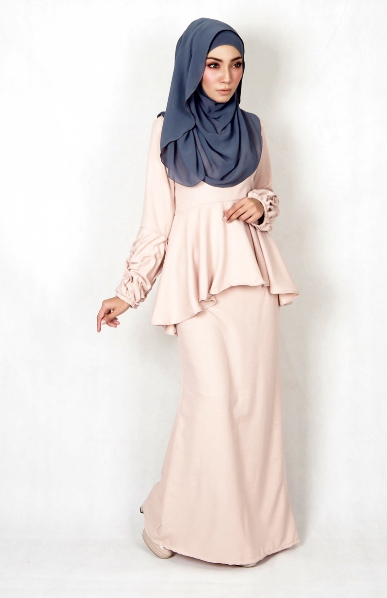 SW4994 Baju Kurung (Plus Size BF) Cream