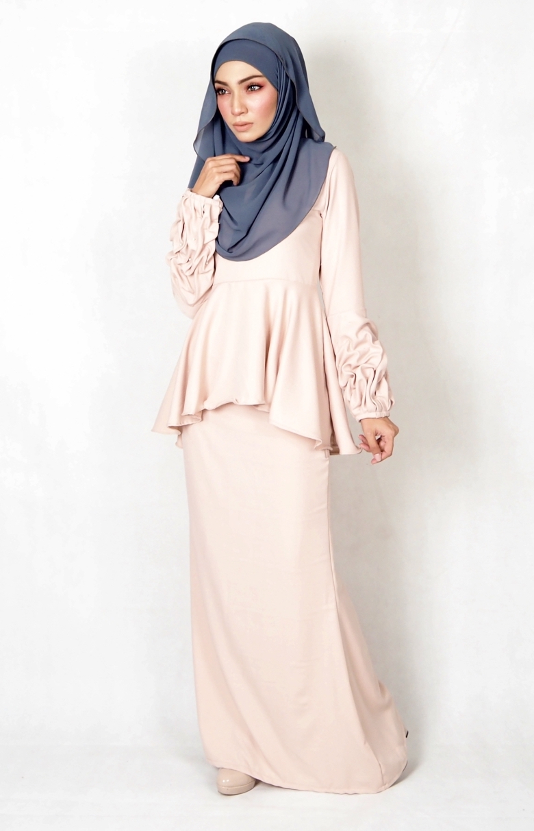 SW4994 Baju Kurung (Plus Size BF) Cream