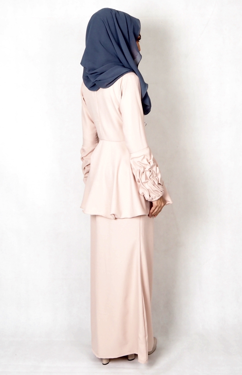 SW4994 Baju Kurung (Plus Size BF) Cream