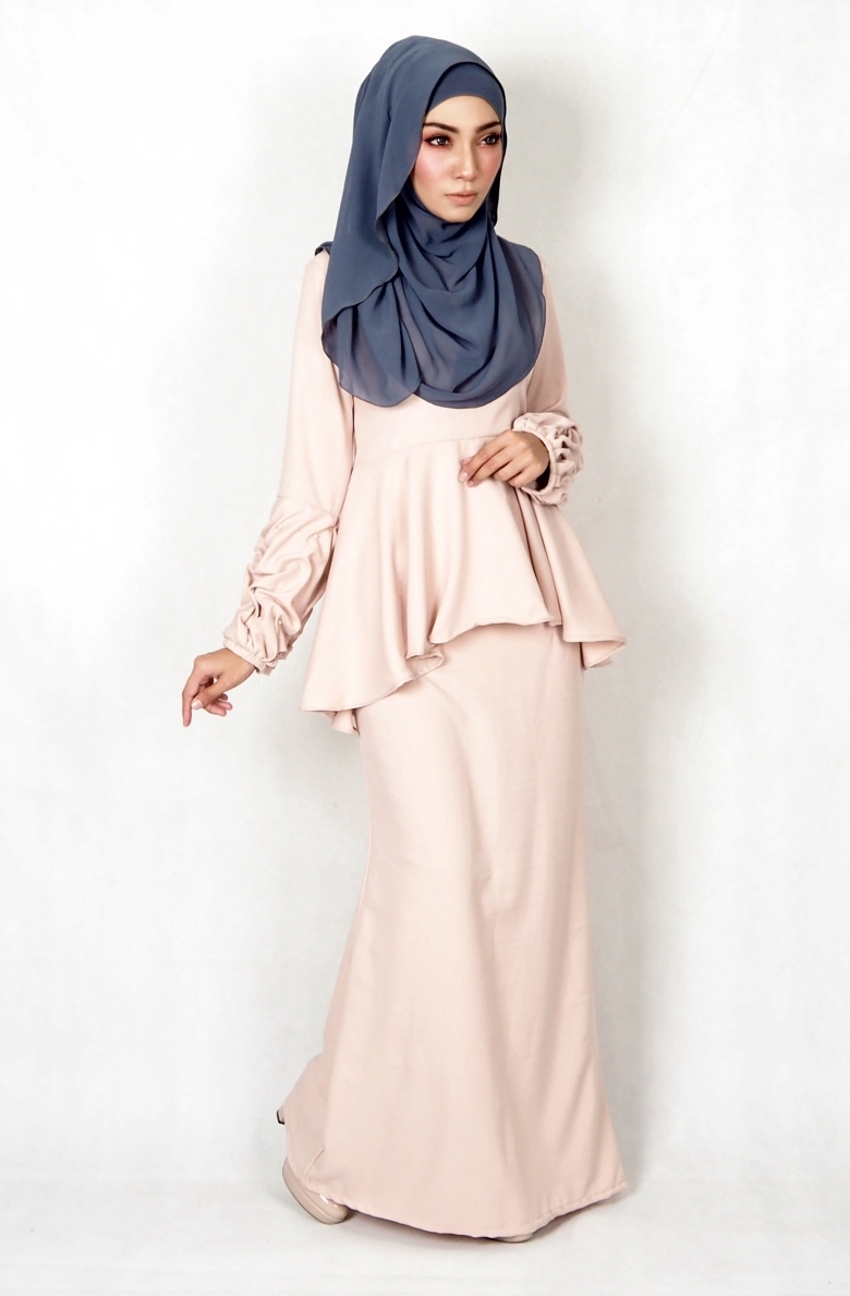 SW4995 Baju Kurung (Plus Size BF) Cream