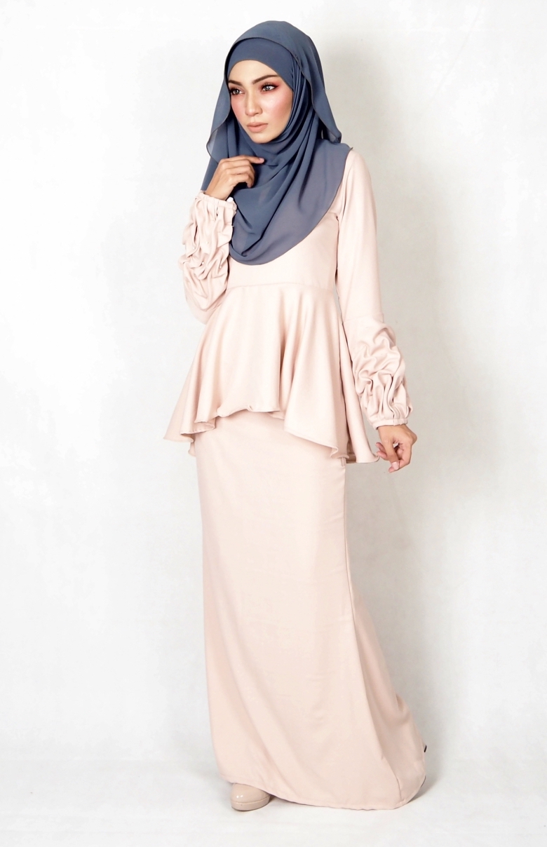 SW4995 Baju Kurung (Plus Size BF) Cream