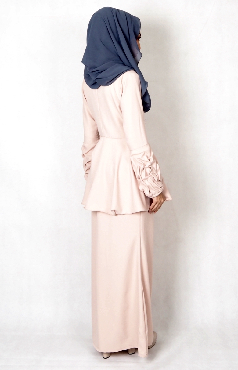 SW4995 Baju Kurung (Plus Size BF) Cream
