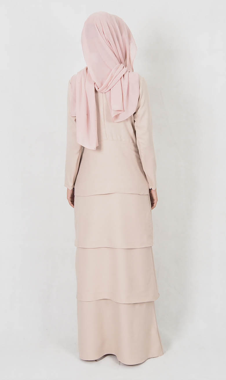 SW4997 Fashion Jubah Cream