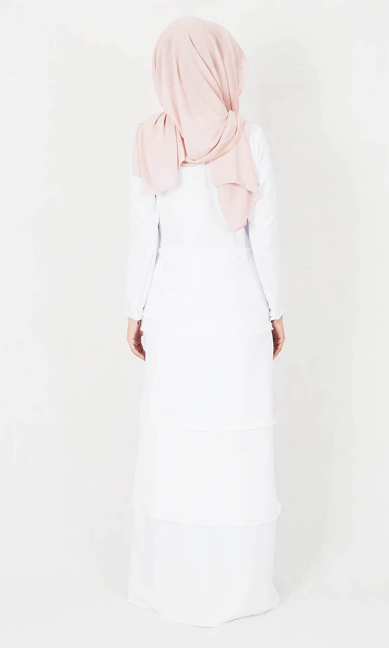 SW4997 Fashion Jubah White