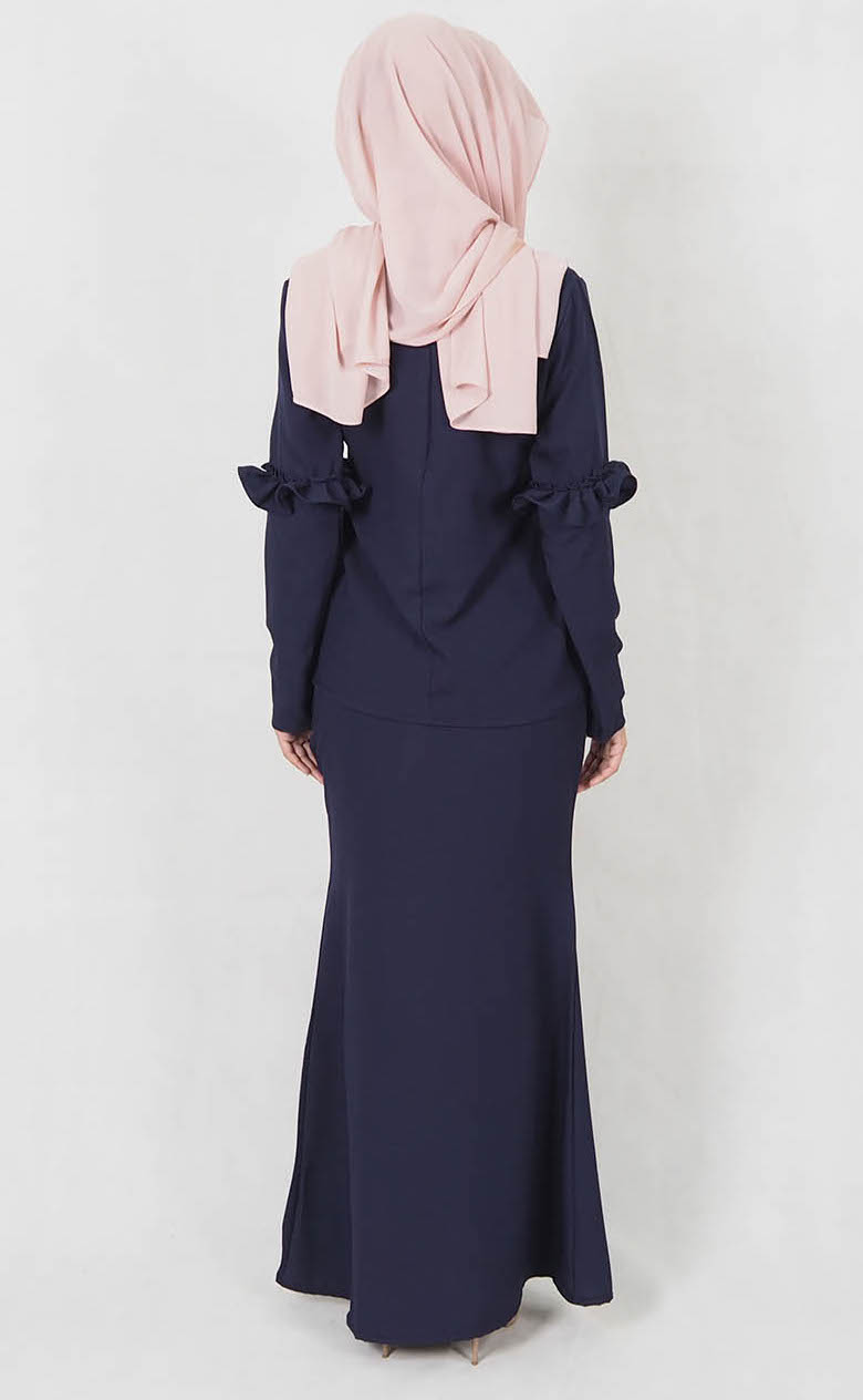 SW4999 Baju Kurung (Plus Size) Navy