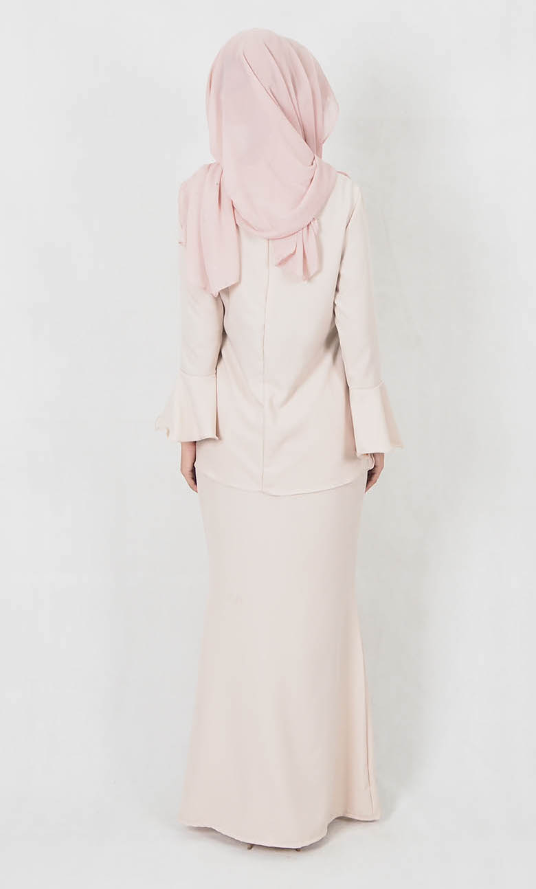 SW4999 Baju Kurung (Plus Size) Peach