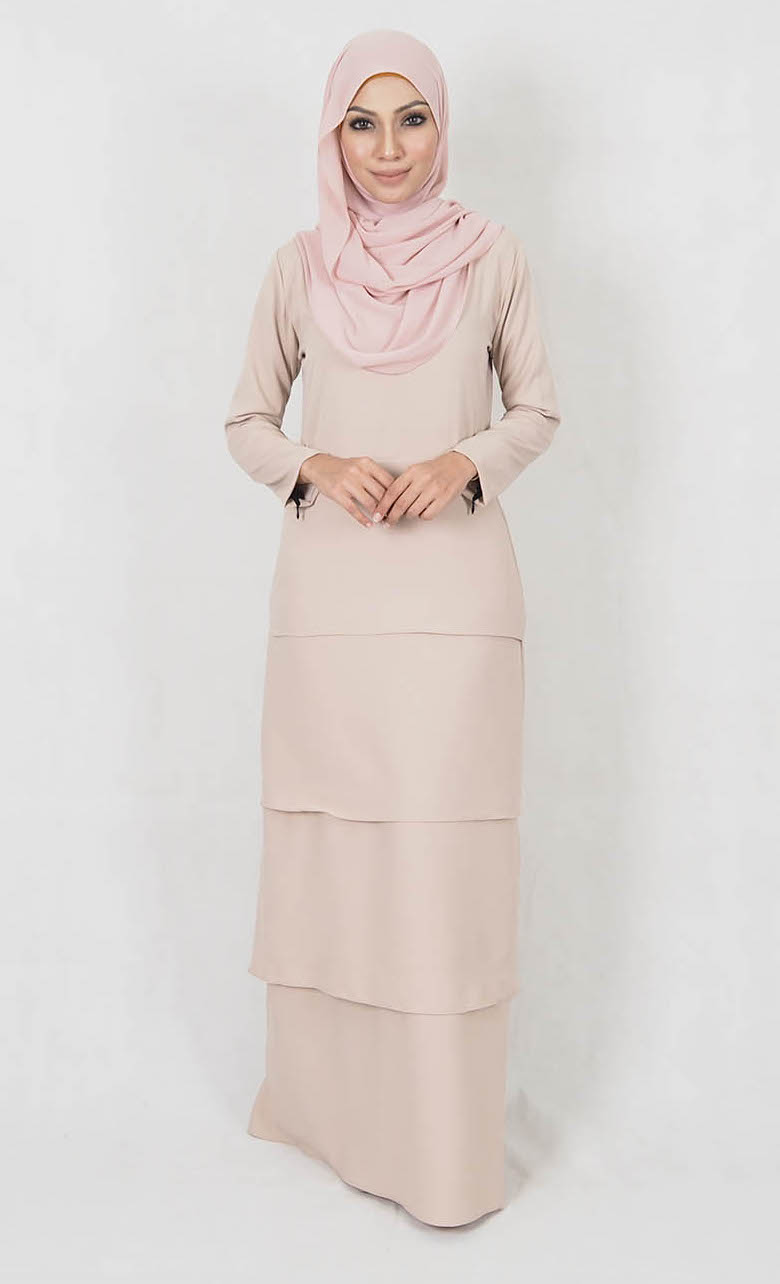 SW5000 Fashion Jubah (Plus Size) Cream