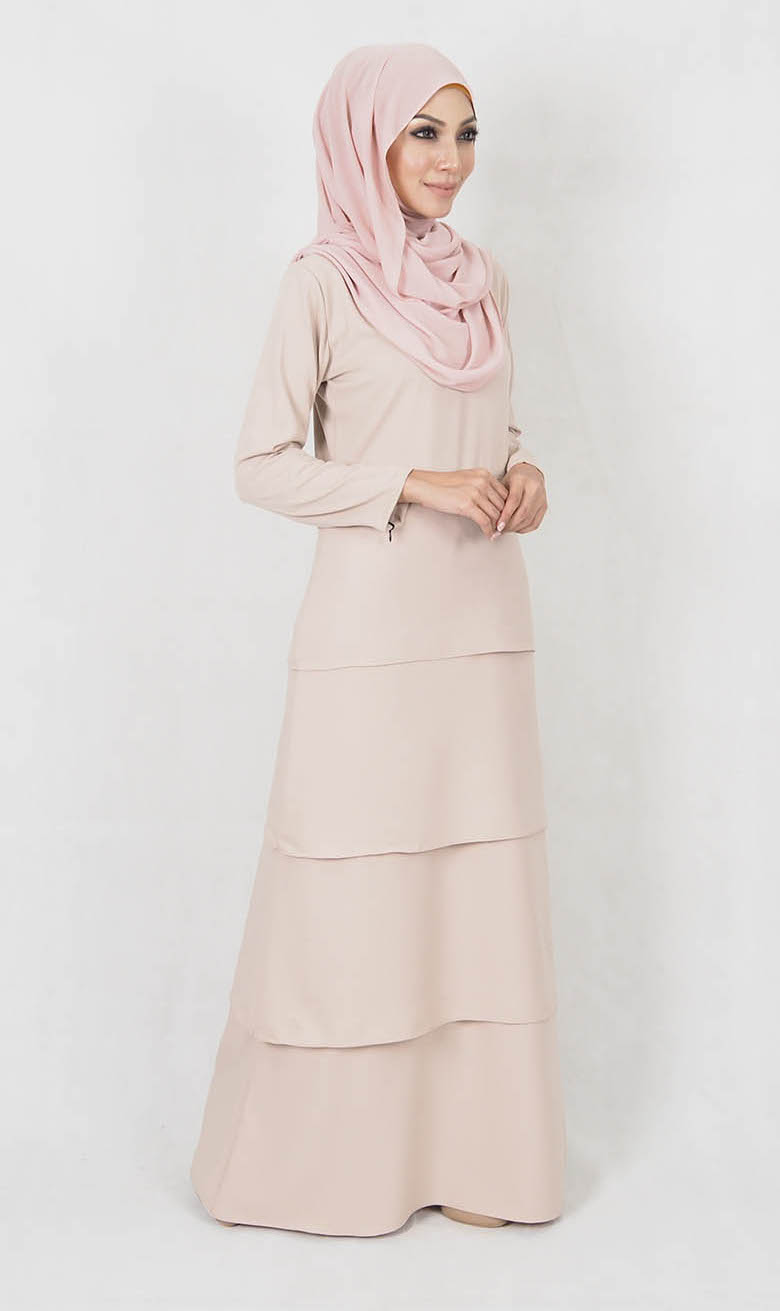 SW5000 Fashion Jubah (Plus Size) Cream