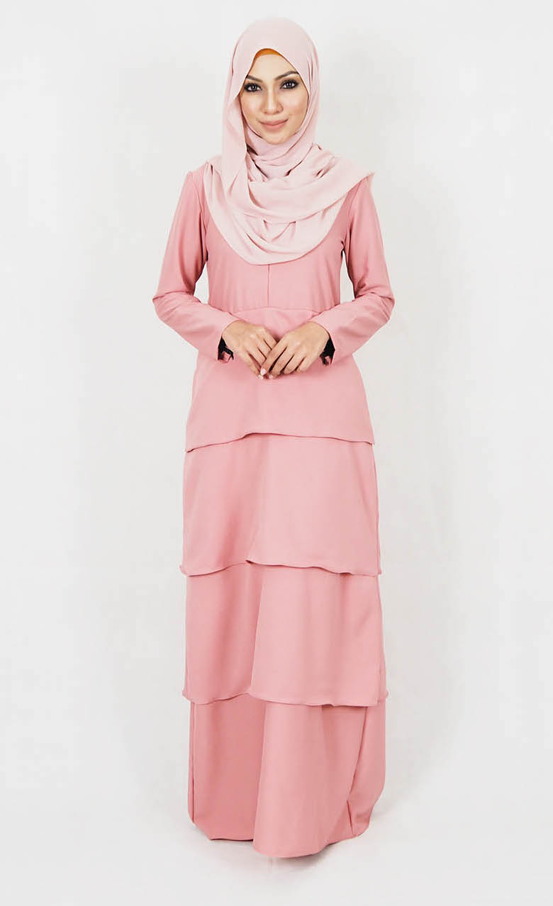 SW5000 Fashion Jubah (Plus Size) Pink