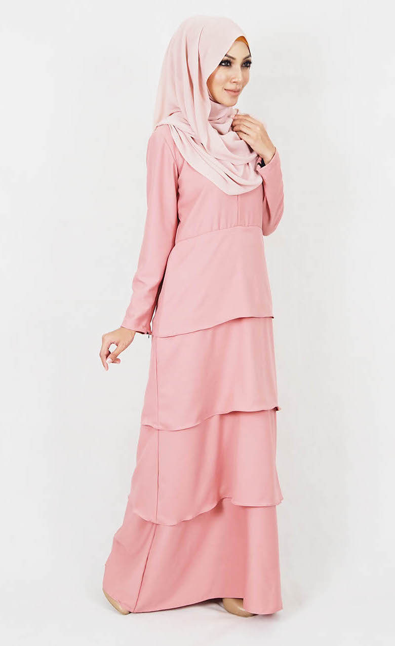 SW5000 Fashion Jubah (Plus Size) Pink