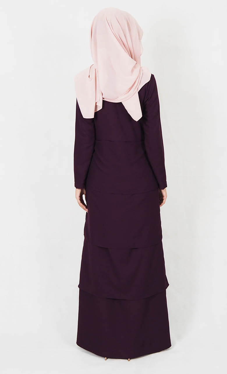 SW5000 Fashion Jubah (Plus Size) Purple