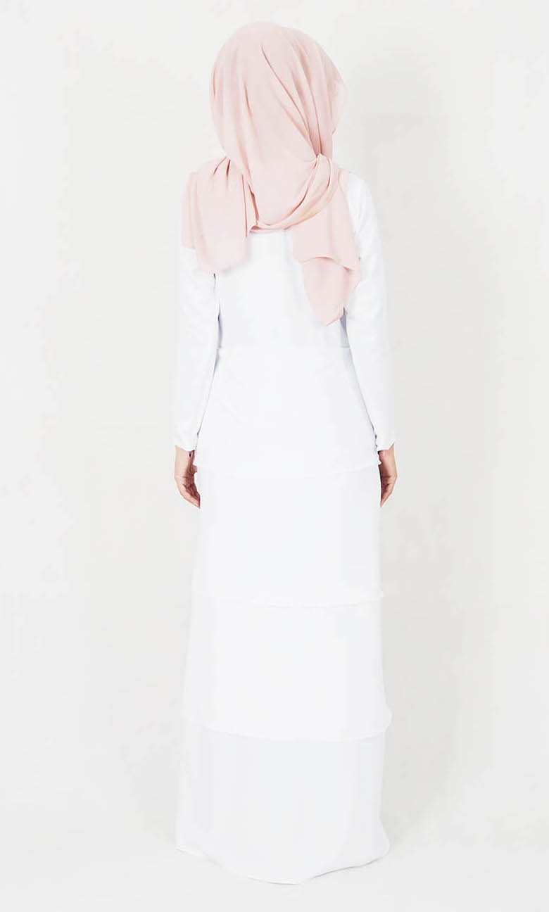 SW5000 Fashion Jubah (Plus Size) White