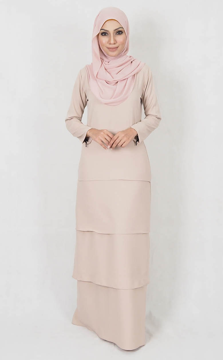 SW5001 Fashion Jubah (Plus Size) Cream