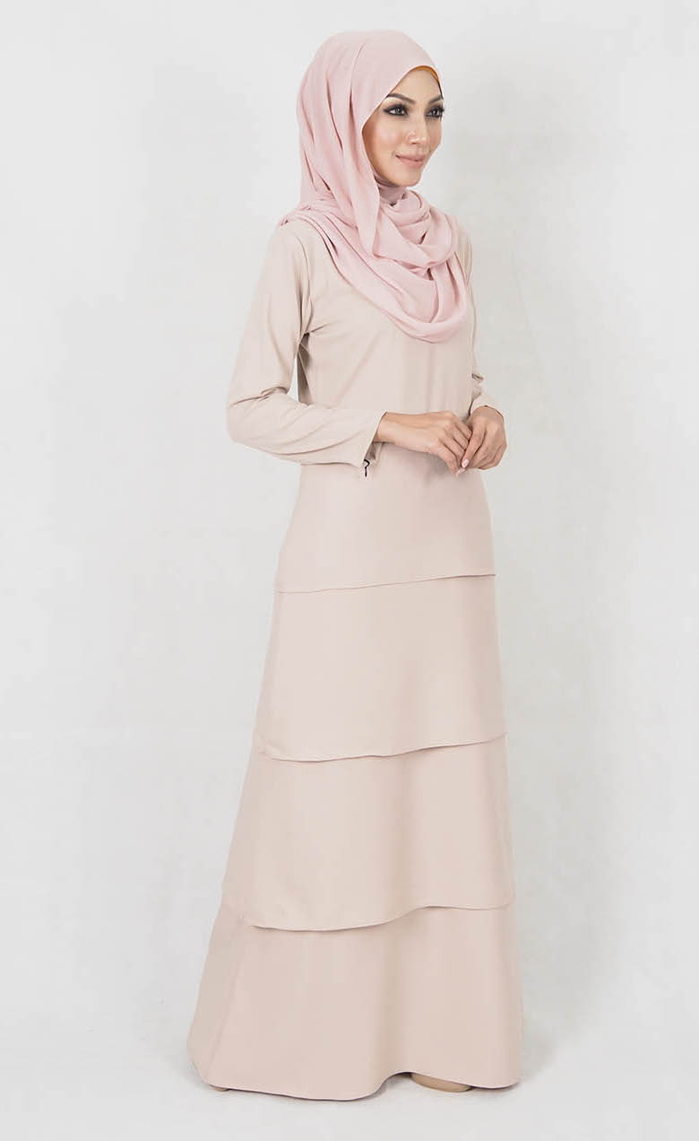 SW5001 Fashion Jubah (Plus Size) Cream