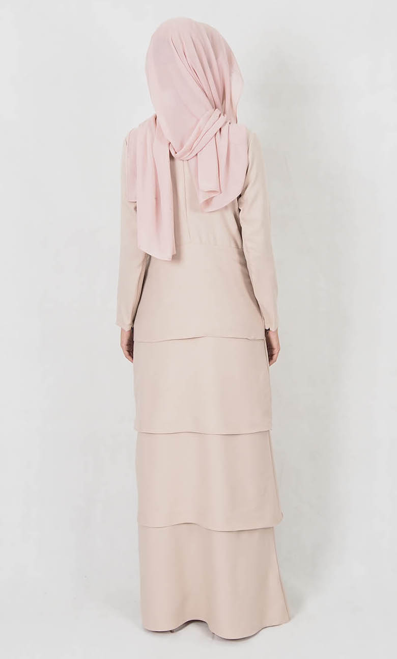 SW5001 Fashion Jubah (Plus Size) Cream