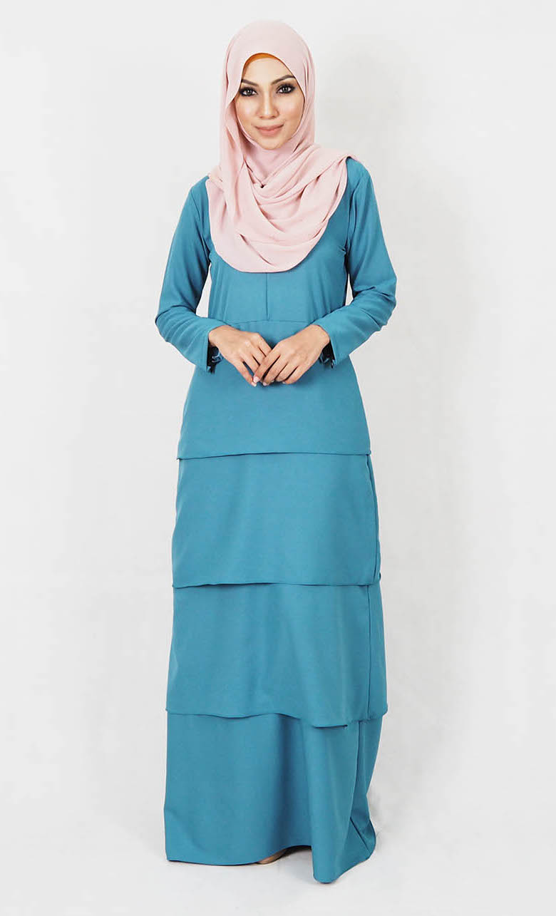 SW5001 Fashion Jubah (Plus Size) Dark Green