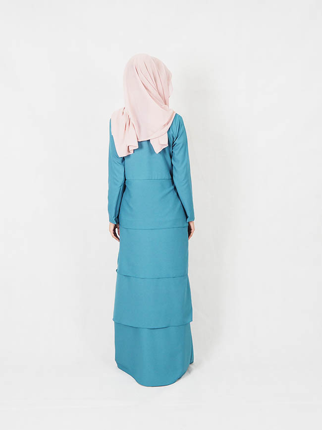 SW5001 Fashion Jubah (Plus Size) Dark Green