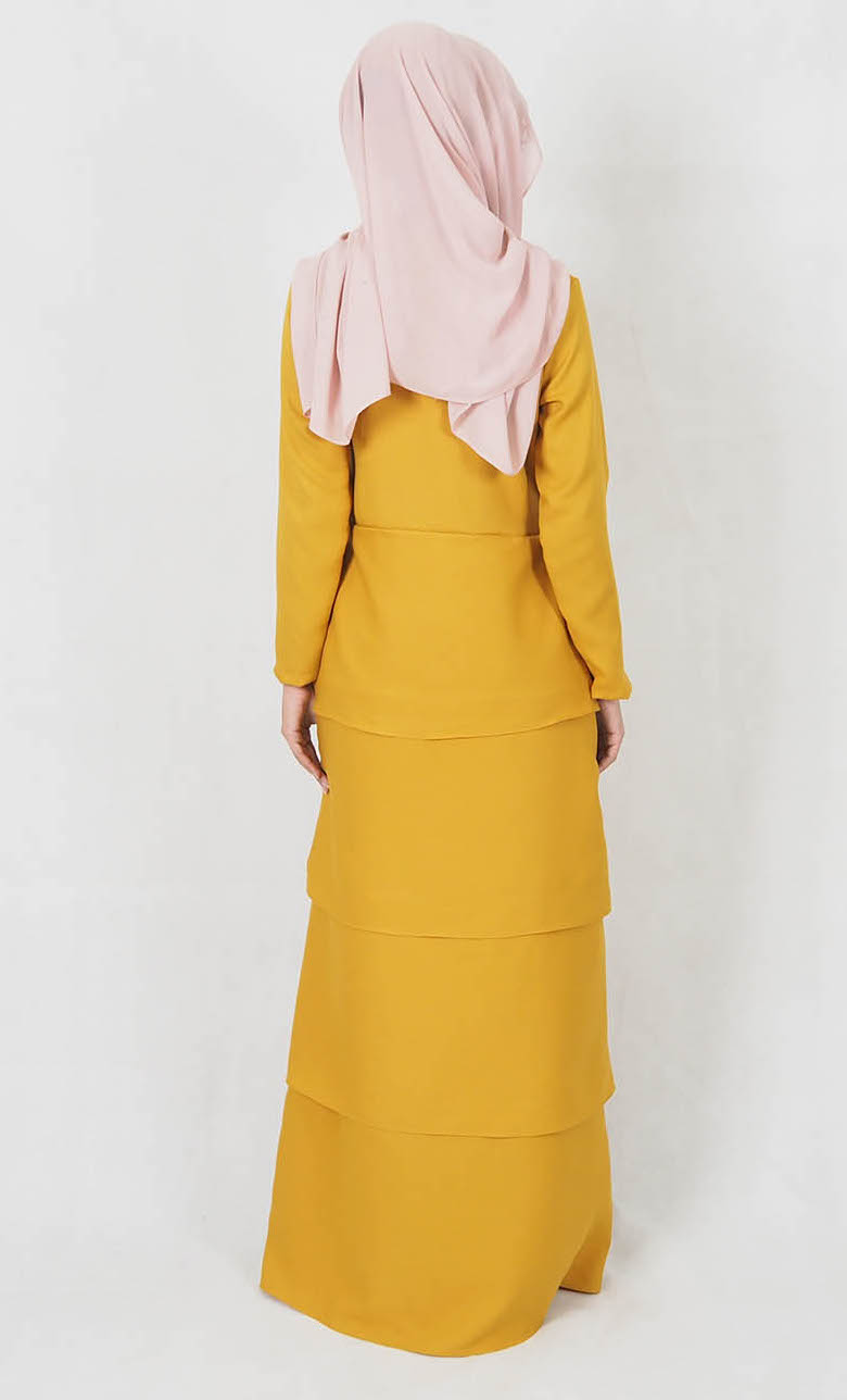 SW5001 Fashion Jubah (Plus Size) Mustard