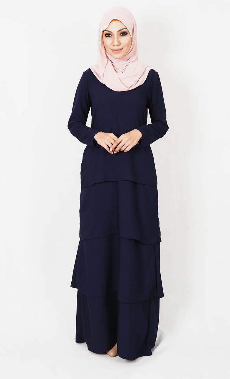 SW5001 Fashion Jubah (Plus Size) Navy